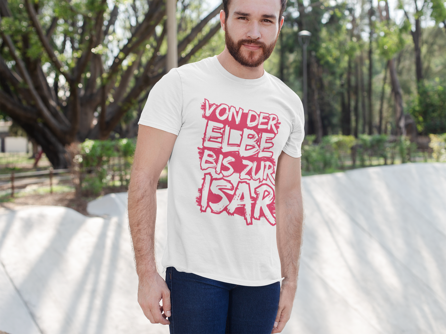 Elbe Isar - HigherBlanks Premium T-Shirt