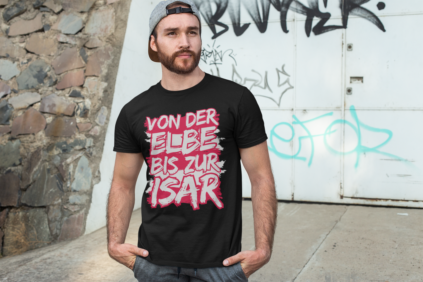 Elbe Isar - HigherBlanks Premium T-Shirt