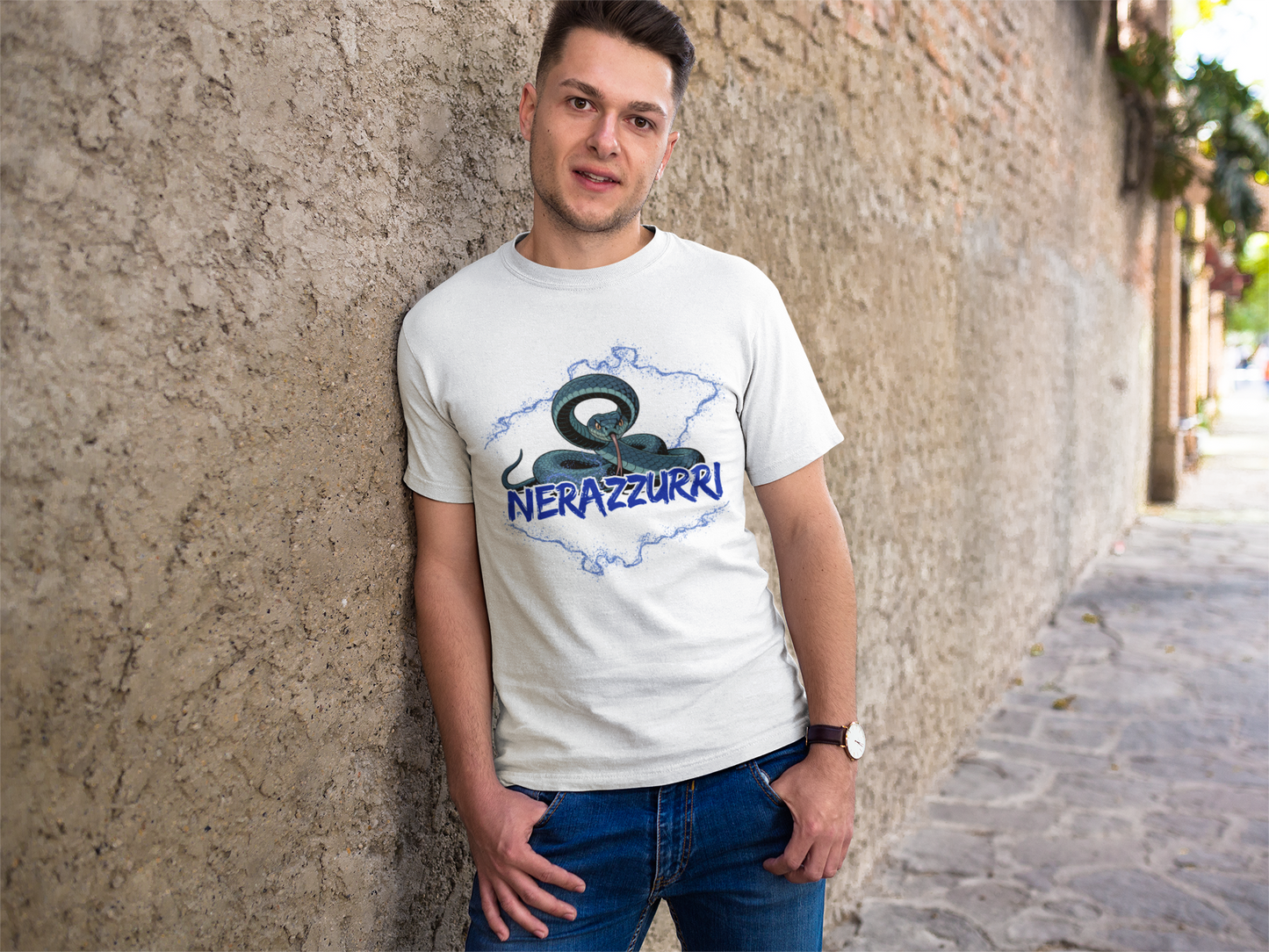 Nerazzurri - HigherBlanks Premium T-Shirt